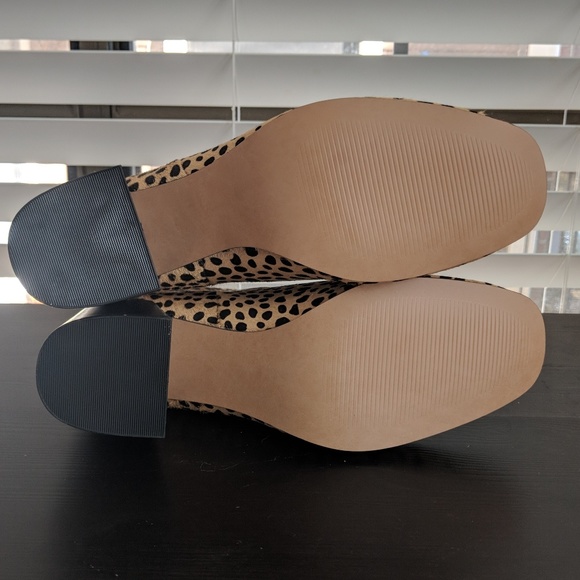 🛍️ Cheetah Calf Hair Short Boots - Picture 6 of 6